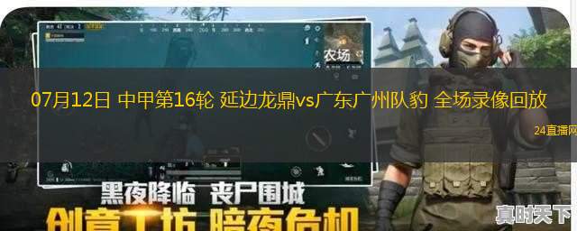 07月12日 中甲第16輪 延邊龍鼎vs廣東廣州隊(duì)豹 全場(chǎng)錄像回放