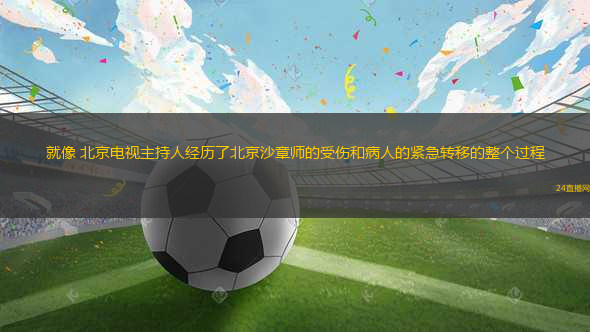 就像 北京電視主持人經(jīng)歷了北京沙章師的受傷和病人的緊急轉(zhuǎn)移的整個過程